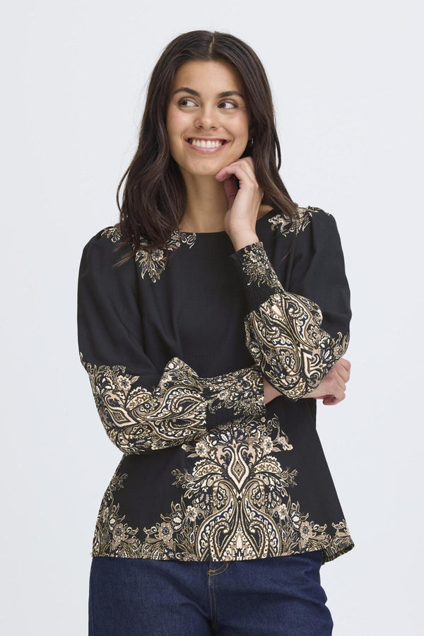 Fransa FRADARA Women's Paisley Blouse 20617327